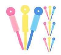 minkissy 30pcs Hair Rollers Diy Hair Curlers Sponge Rollers Waves Spiral Rods for Spiral Curls
