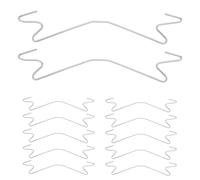 minkissy 30pcs Heavy Duty Iron Plant Support Hooks for Hanging Tomatoes Cucumbers Vines in Greenhouse Vertical Gardening Systems, Promote Healthy Growth and Better Fruit Formation