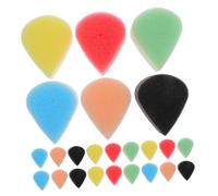 minkissy 30pcs Tear Drop Shaped Craft Sponges for Face Painting Gentle Sensitive Skin for Boys and Girls Art Projects