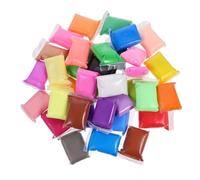minkissy 36 Packs DIY Modeling Clay Kit Colorful Polymer Craft Supplies for Boys and Safe Material for Creative Art Projects Flexible and Easy to Use