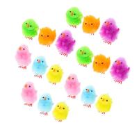 minkissy 36pcs Creative Chick Decor Cartoon Chicken for Easter Party Supplies Safe Material Realistic Design Ornaments for Home Decorations