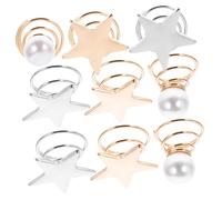 minkissy 36pcs Five-pointed Star Hairpin Spiral Hair Accessories for Women Fashion Hair Clips Cute Hairpin for Girls