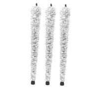 minkissy 3pcs Alto Saxophone Cleaning Brush Cleaner with Soft Cotton Thread and Metal Handle for Gentle Instrument Care and Cleaning before Performances, Universal Compatibility