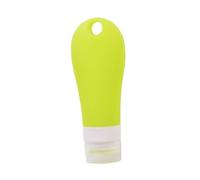 minkissy 3pcs Eco-friendly Silicone Travel Dispenser Bottles Empty Bottles Refillable for Cosmetics Leakproof and Portable