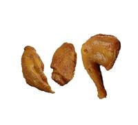 minkissy 3Pcs Fake Chicken Feet Drumstick Wing Food Model Realistic Plastic Decorative Props for Kitchen Photography Teaching Tools
