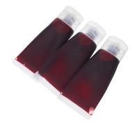 minkissy 3pcs Fake Plasma Props Halloween Fake Blood Halloween Decorations Prop Blood Costume Horror Movie Prank Food Coloring