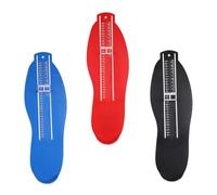 minkissy 3Pcs Foot Measuring Device for Adults Accurate Shoe Gauge Durable Material Convenient Storage for Precise Foot Measurement Options