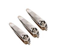 minkissy 3PCS Gold Coated Nail Clippers Carbon Steel Manicure Tools for Precise Nail Shaping and Grooming Labor Saving Design for Home and Professional Use
