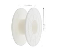 minkissy 3PCS Plastic Tie Wire Reel Cord Carrier Audio Wire Storage Organizer Replacement for Sound System Accessories