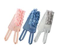 minkissy 3pcs Shower Back Brush Pull Strap Exfoliating Bath Washcloth Body Scrub Exfoliator Back Washing Strap Massaging Scrubber for Spa-like Experience