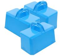 minkissy 3pcs Snow Brick Maker Winter for Outdoor Fun Easy to Use Mold for Building Snow Castles Walls and Igloos Smooth Edges for Random Color