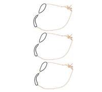 minkissy 3pcs Stylish Rhinestone Hairband Headpiece for Women Women Hair Jewelry Wedding Hair Sparkly Decor