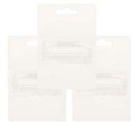 minkissy 3pcs Sublimation Blank Card Holders with Lip Balm Pouches, 100×150×3mm Mdf Single-sided Printable Cards for Birthday, Graduation, Wedding Stationery