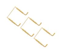 minkissy 3pcs Violin Chinrest Attachment Screws with Regular Reverse Threading for Violins Metal Instrument Repair Accessories for Secure Chin Rest Maintenance and Easy No-tool Replacement
