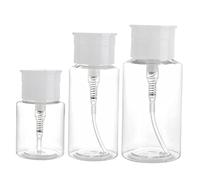 minkissy 3pcs Visible Portable Bottle Toner Bottling Pp Material Leakproof Travel Dispenser Makeup Bottles Cosmetics Storage Sub-packing