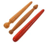minkissy 3Pcs Wooden Reflexology Tools Multi Functional Foot Massage Rods for Relaxation Relief Wellness for Women Teachers Family