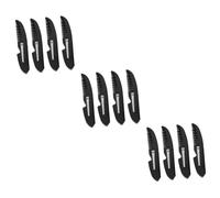 minkissy 3sets Folding Beard Comb Stainless Combs for Men Portable Pocket Beard Accessory Male Grooming 4pcs*3