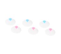 minkissy 3sets Hair Scalp Massager Comb Hair Scrubber Detangler Brush Bath Shampoo Brush 2pcs*3
