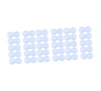 minkissy 3sets Waterproof Cases for Travel 10-Pack Double Frame Plastic Cases Marks Easy-Clean Storage for 10pcs*3