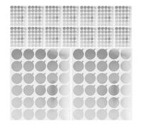 minkissy 40 Sheets Aluminum Foil Eyelash Glue Pads Disposable Eyelash Extension Adhesive Glue Pallet Lash Adhesive Pads Application in Salon Home