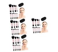 minkissy 40pcs Mini Travel Makeup Brush Set Portable Cosmetic Brushes Elegant Design and Pouch for Go Touch-ups and Easy Storage