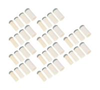minkissy 40pcs Pool Cue Tips Replacement Plastic Sleeve for Billiard Cue Sticks, Precise Fitting with 9mm to 13mm Sizes, Reduces Replacement Cost, for Table Game and Bar Use