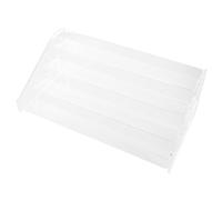 minkissy 4layer Transparent Eyeshadow Organizer Makeup Holder for Vanity Space-saving Cosmetic Storage for Makeup Lovers and Artists Use Design
