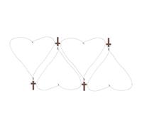 minkissy 4Pcs Adjustable Religious Charm Pendant with Natural Lightweight Jewelry for Men and Women for Parties and Retro Style
