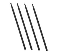 minkissy 4pcs Carbon Fiber Drumsticks Lightweight and Durable Performance Sticks with Ergonomic Grip for Beginners and Professionals for Jazz Snare and Percussion Instruments