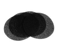 minkissy 4pcs Compost Bin Replacement Filters Activated Fiber Pads for Kitchen Composting Round Discs for Cat Litter Box Essential Cleaning Accessory