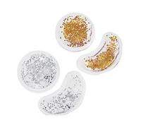 minkissy 4pcs Cooling Eye Patches Gel Ice Pack Reusable for Redness Eye Care Products