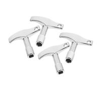 minkissy 4pcs Drum Key Tool Square Tuning Keys for Jazz and Square Drums for Tone Essential Accessory and Musicians