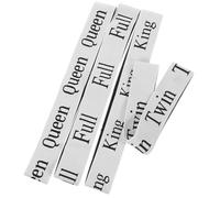 minkissy 4pcs Elastic Bed Sheet Tie Band Multi-use Bed Sheet Straps White Polyester Elastic Bands with Convenient Storage and Deformation Resistance for Home Bedding