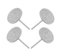 minkissy 4pcs Electric Nail Drill Bit Professional Manicure Pedicure Coarse Fine Nail Prep Sanding Discs for Smooth Portable