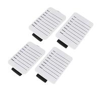 minkissy 4pcs Eyelash Extension Tray Handheld Pallet with Strap Lightweight Holder for Lash Grafting Improves Efficiency for Salon and Personal Use
