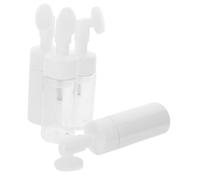 minkissy 4pcs Face Brush Bubble Bottle Facial Dispenser Massage Brush for Skincare Tools and Use