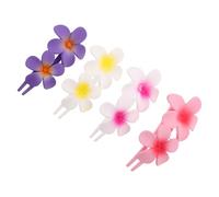 minkissy 4Pcs Flower Duck Billed Hair Clips for Women Cute Floral Barrettes for Daily Use and Special Occasions Versatile Hair Styling Accessories