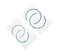 minkissy 4pcs Guitar Sound Hole Rosettes Mouth Flower Decorations for Acoustic Guitar Accessories