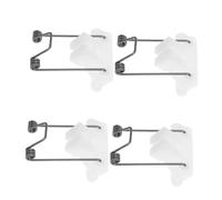 minkissy 4pcs Hair Clipper Replacement Parts Set Electric Tension Springs Swing Head Guide Blocks DIY Trimmer Repair Tools for Salon and Home Hair Cutting Maintenance