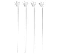 minkissy 4pcs Hair Stick Fork Vintage Chinese Hairpin Flower Hairpin for Wedding Party Daily Life