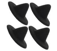 minkissy 4pcs Hats for Crafts Cute Accessories for Dolls Pets Lightweight Material Blank DIY Design for Halloween Party Decorations