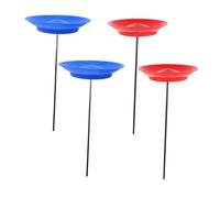 minkissy 4pcs Juggling Turntable Outdoor Juggling Kit Learn to Juggle Kit Carnival Party Items Small Stick Clown Accessories Accessories Circus Party Favors Plastic