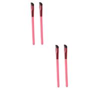 minkissy 4pcs Makeup Brushes Eye Brow Brush for Women Girls Professional Makeup Benefit Brow Eye Shadow Thin Angled