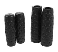 minkissy 4pcs Mic Stand Locking Nut Replacement Parts, Metal Microphone Stand Clamping Accessory with Secure Grip and Easy Installation, for Live Stream and Recording Environments