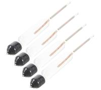 minkissy 4pcs Milk Hydrometer for Cow and Goat Milk with Quick Results Display and Accurate Dairy Measurement Glass Material in Kitchen and Laboratory Use Random Color