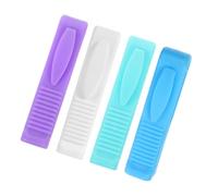 minkissy 4pcs Mini Bottle Opener Plastic Ampoule Breaker Nurse Essentials for Hospital Supply Reusable Vial Opening Tool Groove Design Portable Ampoule Opener for Nurses