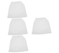 minkissy 4pcs Nail Art Dust Collector Bag Washable Manicure Vacuum Cleaner Dust Bag for Nail Salon Lightweight and Essential Tool