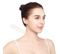 minkissy 4pcs Neck Lift Stickers Neck Lifting Patches Neck Lift Tapes Invisible Face Lifting Tape Skin Tightening Patches Adhesive Strip for Women Girls