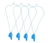 minkissy 4Pcs Ocarina Mini Plastic Ocarina for Beginners Safe and Easy to Learn Musical Instruments for Boys for Music Lovers