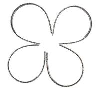 minkissy 4pcs Pearl Rhinestone Headband for Bride Women Hair Hoop Glittering Hair Accessories